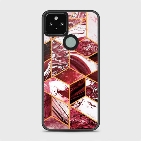 Google Pixel 4a 5G Cover - O'Nation Shades of Marble Series - HQ Premium Shine Durable Shatterproof Case