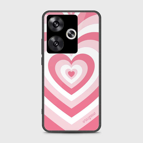 Xiaomi Poco F6 Cover- O'Nation Heartbeat Series - HQ Ultra Shine Premium Infinity Glass Soft Silicon Borders Case