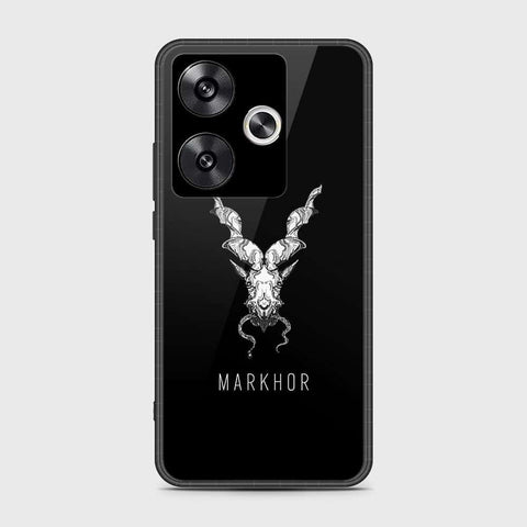 Xiaomi Redmi Turbo 3 Cover- Markhor Series - HQ Ultra Shine Premium Infinity Glass Soft Silicon Borders Case