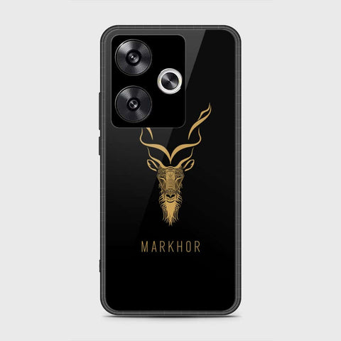 Xiaomi Redmi Turbo 3 Cover- Markhor Series - HQ Ultra Shine Premium Infinity Glass Soft Silicon Borders Case