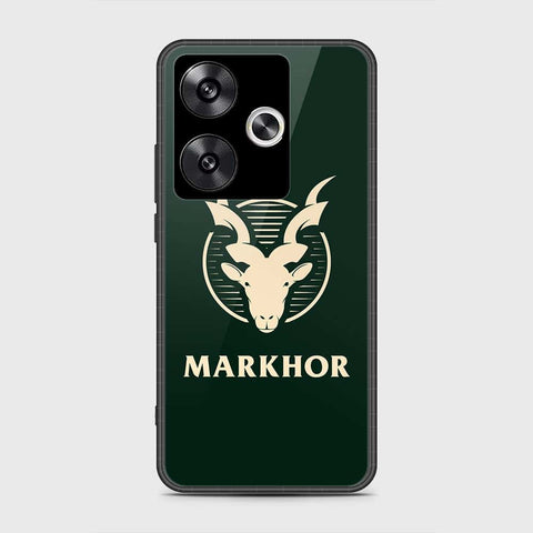 Xiaomi Poco F6 Cover- Markhor Series - HQ Ultra Shine Premium Infinity Glass Soft Silicon Borders Case