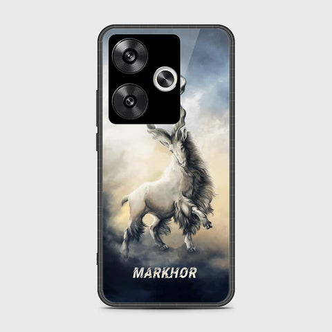 Xiaomi Poco F6 Cover- Markhor Series - HQ Ultra Shine Premium Infinity Glass Soft Silicon Borders Case