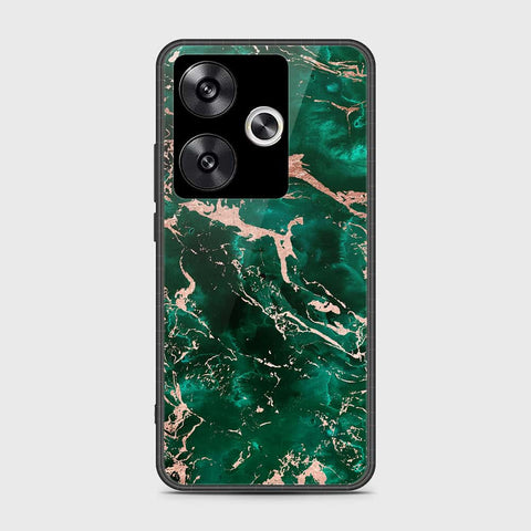 Xiaomi Poco F6 Cover- Colorful Marble Series - HQ Ultra Shine Premium Infinity Glass Soft Silicon Borders Case