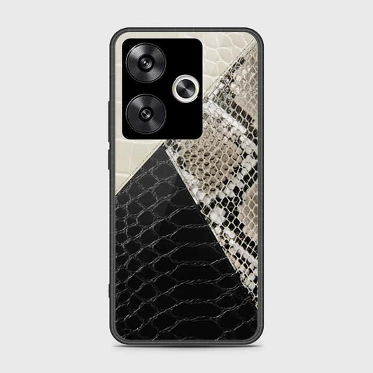 Xiaomi Poco F6 Cover- Printed Skins Series - HQ Ultra Shine Premium Infinity Glass Soft Silicon Borders Case