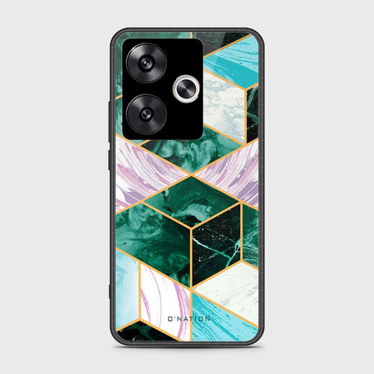 Xiaomi Poco F6 Cover- O'Nation Shades of Marble Series - HQ Ultra Shine Premium Infinity Glass Soft Silicon Borders Case