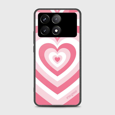 Xiaomi Poco F6 Pro Cover- O'Nation Heartbeat Series - HQ Ultra Shine Premium Infinity Glass Soft Silicon Borders Case