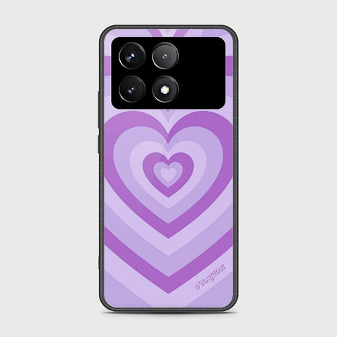 Xiaomi Poco F6 Pro Cover- O'Nation Heartbeat Series - HQ Ultra Shine Premium Infinity Glass Soft Silicon Borders Case