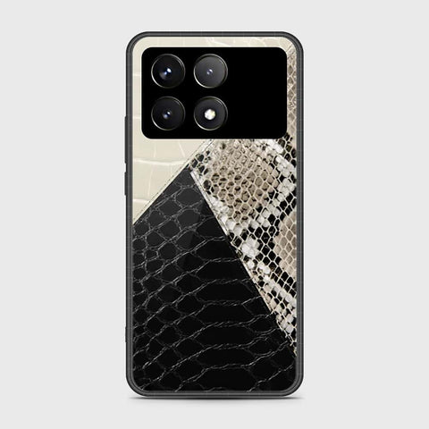 Xiaomi Poco F6 Pro Cover- Floral Series 2 - HQ Ultra Shine Premium Infinity Glass Soft Silicon Borders Case