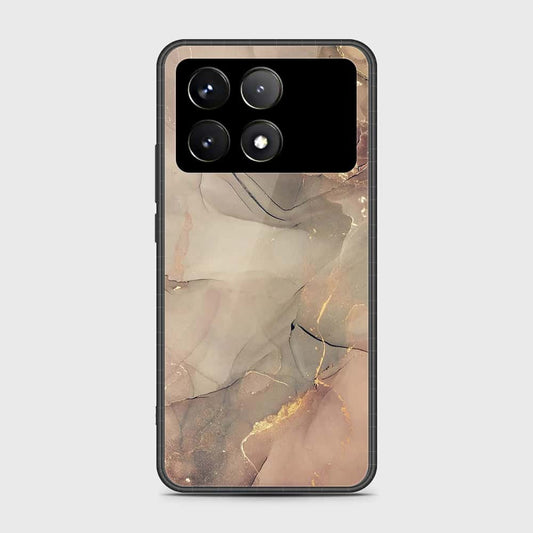 Xiaomi Poco F6 Pro Cover- Mystic Marble Series - HQ Ultra Shine Premium Infinity Glass Soft Silicon Borders Case