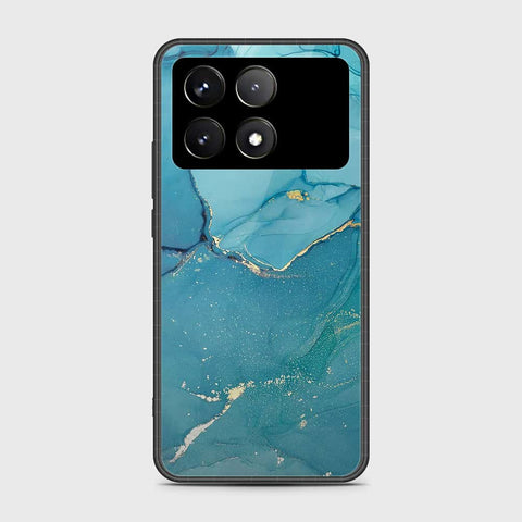 Xiaomi Poco F6 Pro Cover- Mystic Marble Series - HQ Ultra Shine Premium Infinity Glass Soft Silicon Borders Case