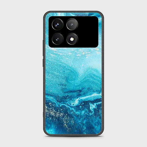 Xiaomi Poco F6 Pro Cover- Mystic Marble Series - HQ Ultra Shine Premium Infinity Glass Soft Silicon Borders Case