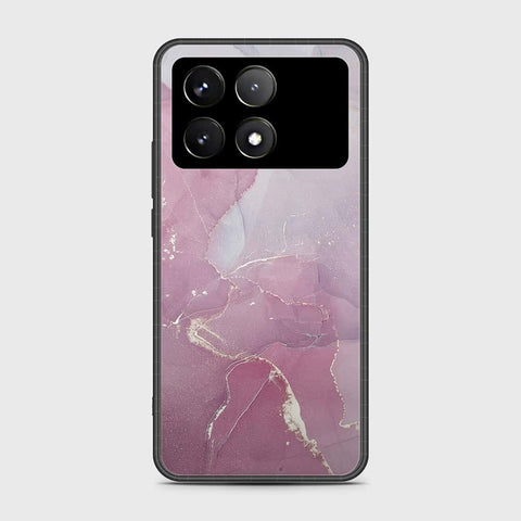 Xiaomi Poco F6 Pro Cover- Mystic Marble Series - HQ Ultra Shine Premium Infinity Glass Soft Silicon Borders Case