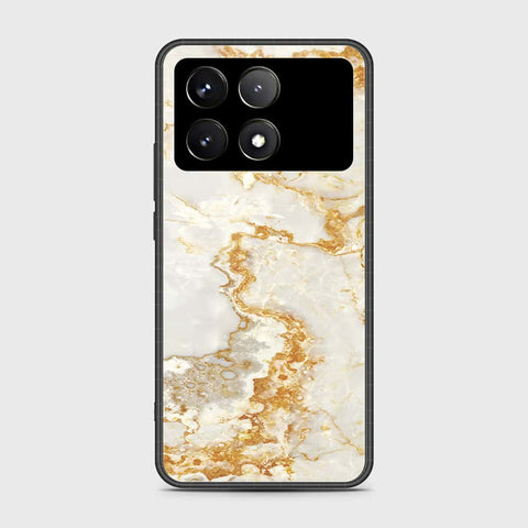 Xiaomi Poco F6 Pro Cover- Mystic Marble Series - HQ Ultra Shine Premium Infinity Glass Soft Silicon Borders Case