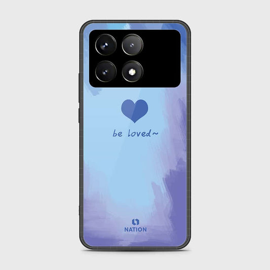 Xiaomi Poco F6 Pro Cover- Onation Heart Series - HQ Ultra Shine Premium Infinity Glass Soft Silicon Borders Case