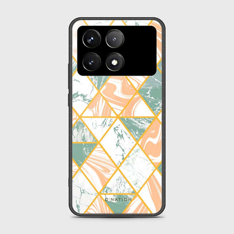 Xiaomi Poco F6 Pro Cover- O'Nation Shades of Marble Series - HQ Ultra Shine Premium Infinity Glass Soft Silicon Borders Case