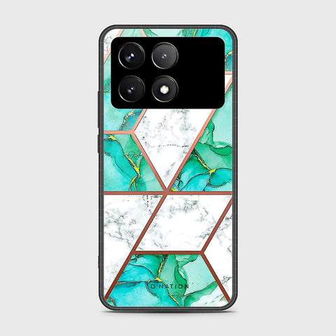 Xiaomi Poco F6 Pro Cover- O'Nation Shades of Marble Series - HQ Ultra Shine Premium Infinity Glass Soft Silicon Borders Case