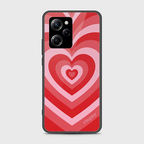 Xiaomi Poco X5 Pro Cover- O'Nation Heartbeat Series - HQ Ultra Shine Premium Infinity Glass Soft Silicon Borders Case