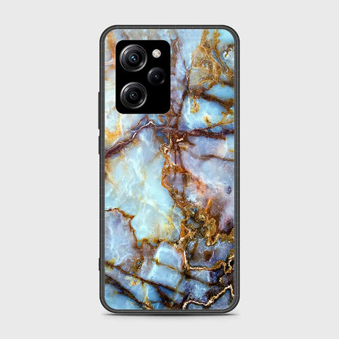 Xiaomi Poco X5 Pro Cover- Colorful Marble Series - HQ Ultra Shine Premium Infinity Glass Soft Silicon Borders Case