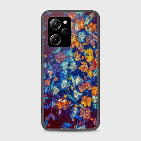 Xiaomi Poco X5 Pro Cover- Floral Series 2 - HQ Ultra Shine Premium Infinity Glass Soft Silicon Borders Case