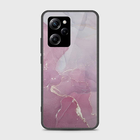 Xiaomi Poco X5 Pro Cover- Mystic Marble Series - HQ Ultra Shine Premium Infinity Glass Soft Silicon Borders Case