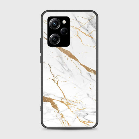 Xiaomi Poco X5 Pro Cover- Mystic Marble Series - HQ Ultra Shine Premium Infinity Glass Soft Silicon Borders Case