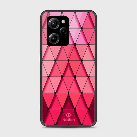 Xiaomi Poco X5 Pro Cover- Onation Pyramid Series - HQ Ultra Shine Premium Infinity Glass Soft Silicon Borders Case