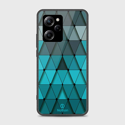 Xiaomi Poco X5 Pro Cover- Onation Pyramid Series - HQ Ultra Shine Premium Infinity Glass Soft Silicon Borders Case