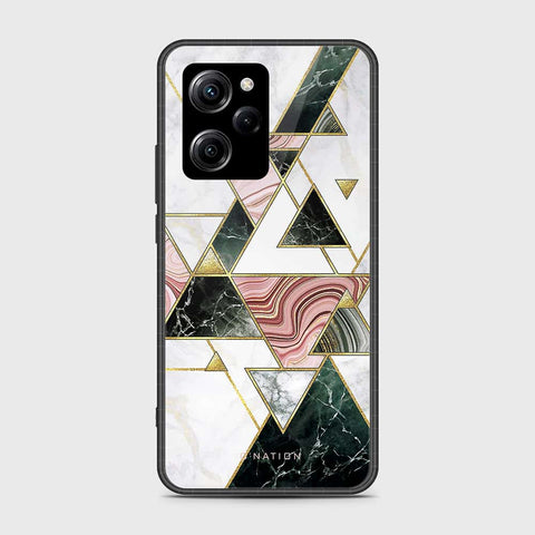 Xiaomi Poco X5 Pro Cover- O'Nation Shades of Marble Series - HQ Ultra Shine Premium Infinity Glass Soft Silicon Borders Case