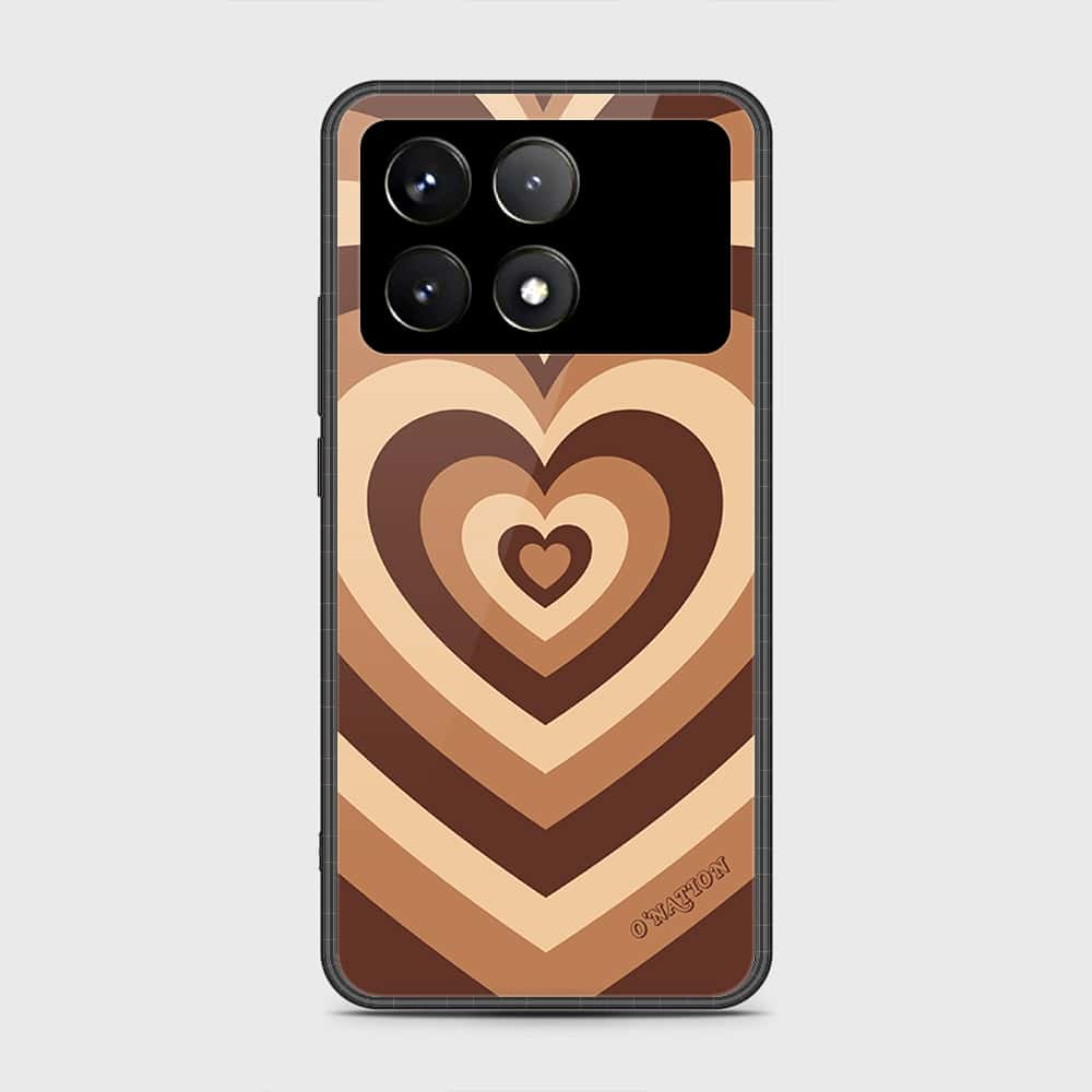 Xiaomi Redmi K70 Cover- O'Nation Heartbeat Series - HQ Ultra Shine Premium Infinity Glass Soft Silicon Borders Case