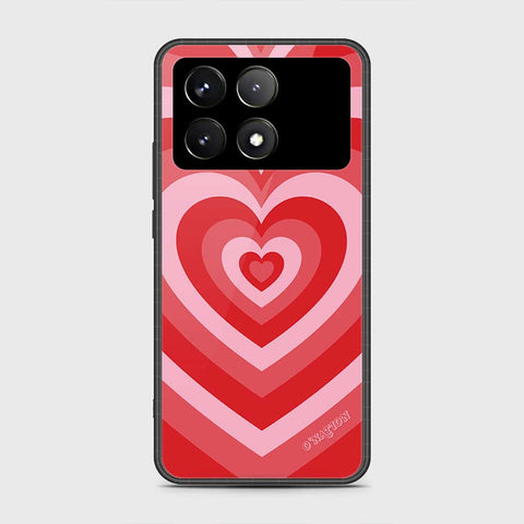 Xiaomi Poco X6 Pro Cover- O'Nation Heartbeat Series - HQ Ultra Shine Premium Infinity Glass Soft Silicon Borders Case