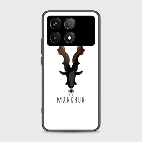 Xiaomi Redmi K70 Cover- Markhor Series - HQ Ultra Shine Premium Infinity Glass Soft Silicon Borders Case