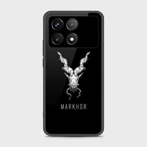 Xiaomi Redmi K70 Cover- Markhor Series - HQ Ultra Shine Premium Infinity Glass Soft Silicon Borders Case