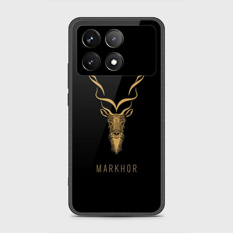 Xiaomi Redmi K70 Cover- Markhor Series - HQ Ultra Shine Premium Infinity Glass Soft Silicon Borders Case