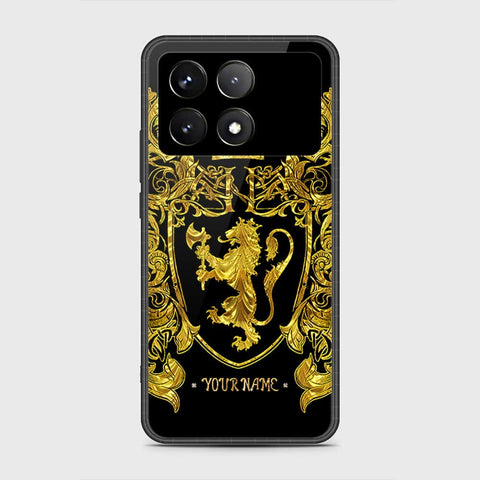 Xiaomi Poco X6 Pro Cover- Gold Series - HQ Ultra Shine Premium Infinity Glass Soft Silicon Borders Case