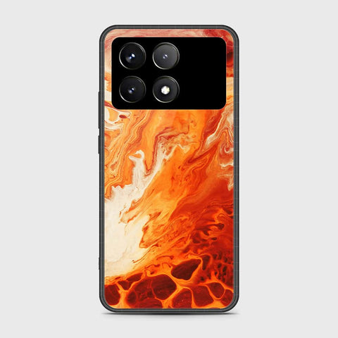 Xiaomi Poco X6 Pro Cover- Mystic Marble Series - HQ Ultra Shine Premium Infinity Glass Soft Silicon Borders Case