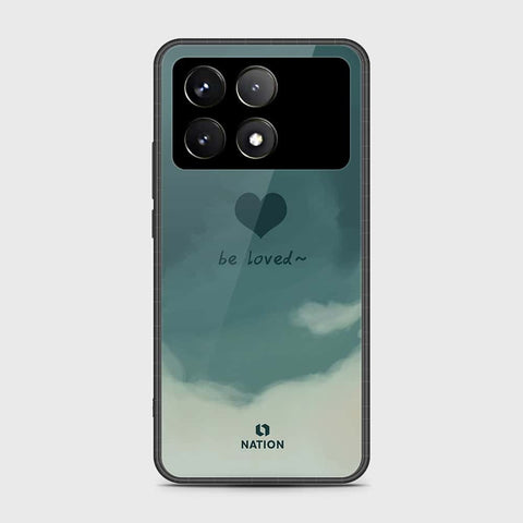 Xiaomi Poco X6 Pro Cover- Onation Heart Series - HQ Ultra Shine Premium Infinity Glass Soft Silicon Borders Case