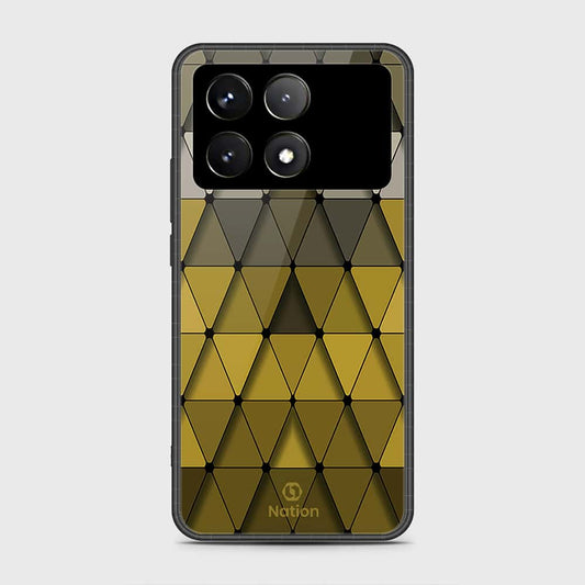 Xiaomi Redmi K70 Cover- Onation Pyramid Series - HQ Ultra Shine Premium Infinity Glass Soft Silicon Borders Case