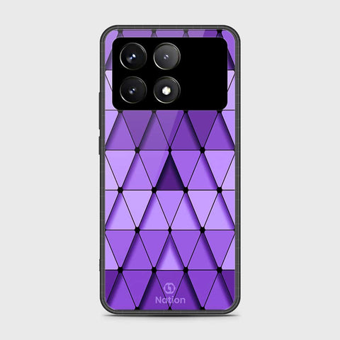 Xiaomi Poco X6 Pro Cover- Onation Pyramid Series - HQ Ultra Shine Premium Infinity Glass Soft Silicon Borders Case