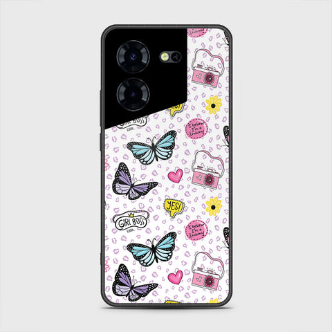 Tecno Pova 5 Cover - Vanilla Dream Series - HQ Premium Shine Durable Shatterproof Case