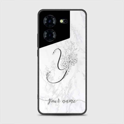 Tecno Pova 5 Cover - Personalized Alphabet Series - HQ Premium Shine Durable Shatterproof Case