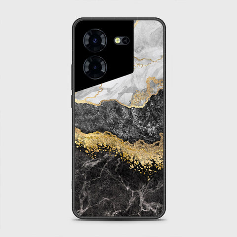 Tecno Pova 5 Cover - Colorful Marble Series - HQ Premium Shine Durable Shatterproof Case