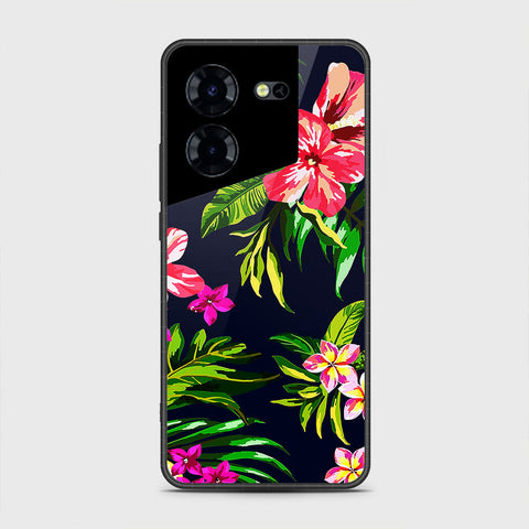 Tecno Pova 5 Cover - Floral Series - HQ Premium Shine Durable Shatterproof Case