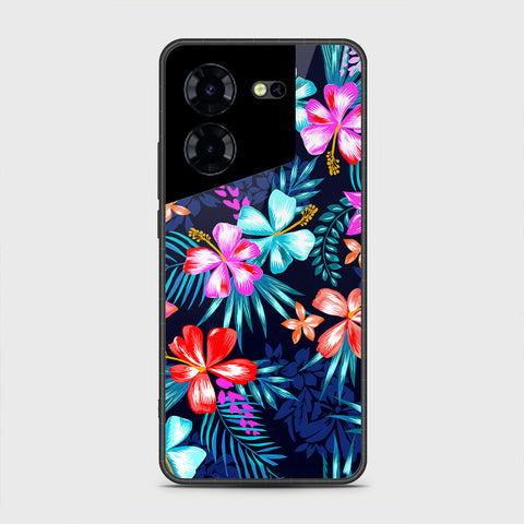 Tecno Pova 5 Cover - Floral Series - HQ Premium Shine Durable Shatterproof Case