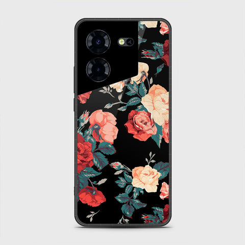 Tecno Pova 5 Cover - Floral Series 2 - HQ Premium Shine Durable Shatterproof Case