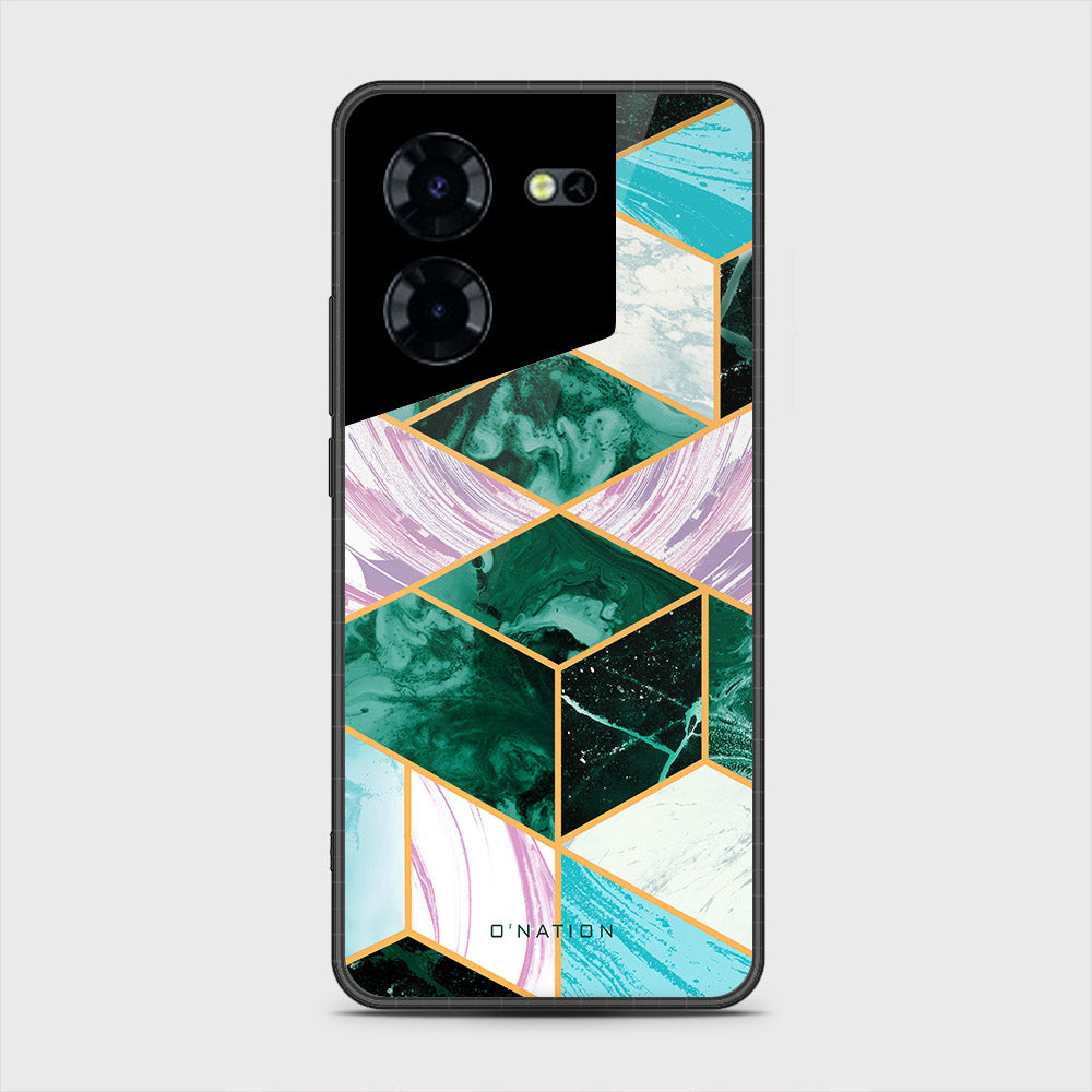 Tecno Pova 5 Cover - O'Nation Shades of Marble Series - HQ Premium Shine Durable Shatterproof Case