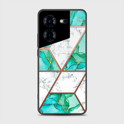 Tecno Pova 5 Cover - O'Nation Shades of Marble Series - HQ Premium Shine Durable Shatterproof Case