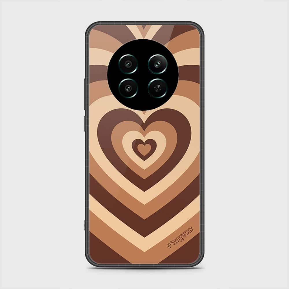 Realme 12 4G Cover- O'Nation Heartbeat Series - HQ Ultra Shine Premium Infinity Glass Soft Silicon Borders Case