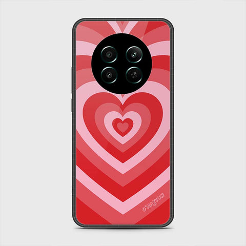 Realme 12 4G Cover- O'Nation Heartbeat Series - HQ Ultra Shine Premium Infinity Glass Soft Silicon Borders Case