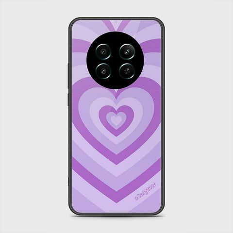 Realme 12 4G Cover- O'Nation Heartbeat Series - HQ Ultra Shine Premium Infinity Glass Soft Silicon Borders Case