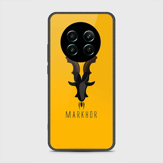 Realme 12 4G Cover- Markhor Series - HQ Ultra Shine Premium Infinity Glass Soft Silicon Borders Case